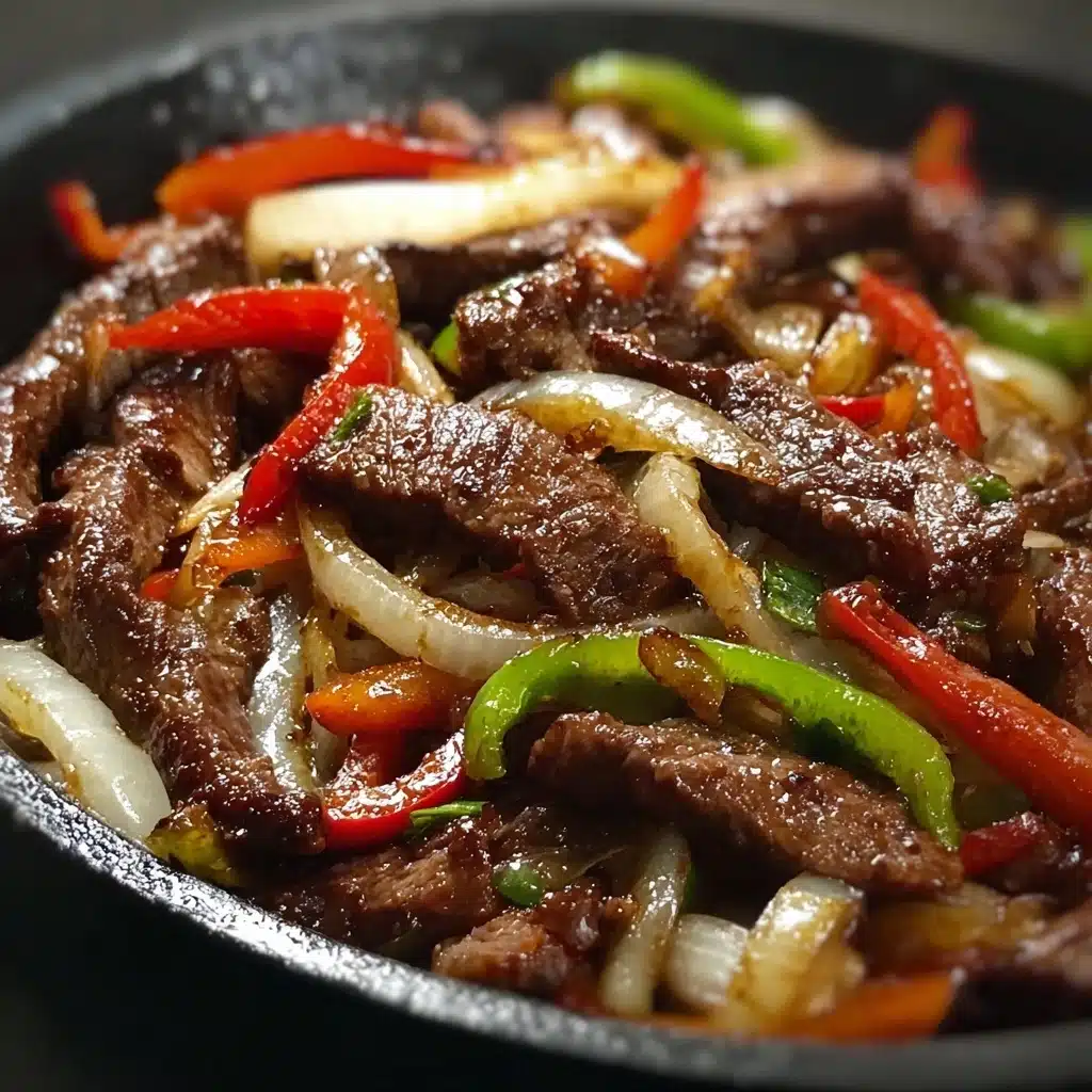 Sizzling Chinese Pepper Steak with Onions Recipe 5 Sizzling Chinese Pepper Steak with Onions Recipe - Recipe Image