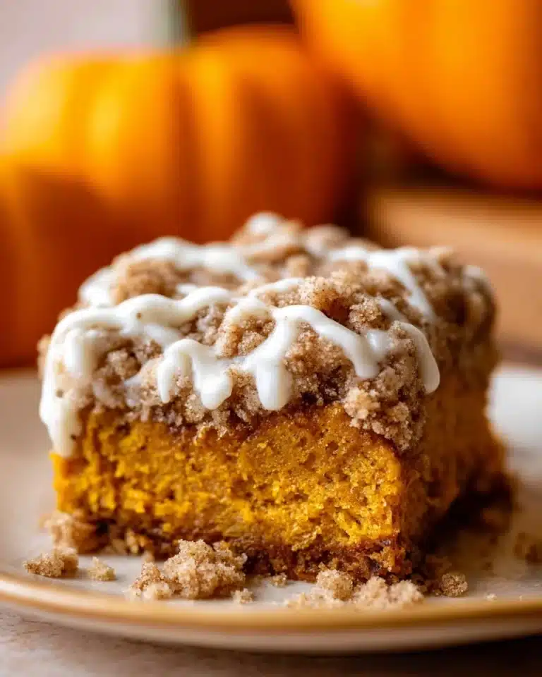 Pumpkin Coffee Cake Recipe