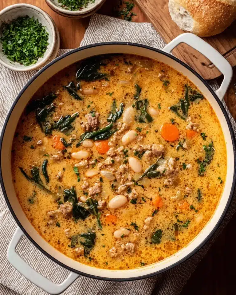 Tuscan White Bean Soup Recipe