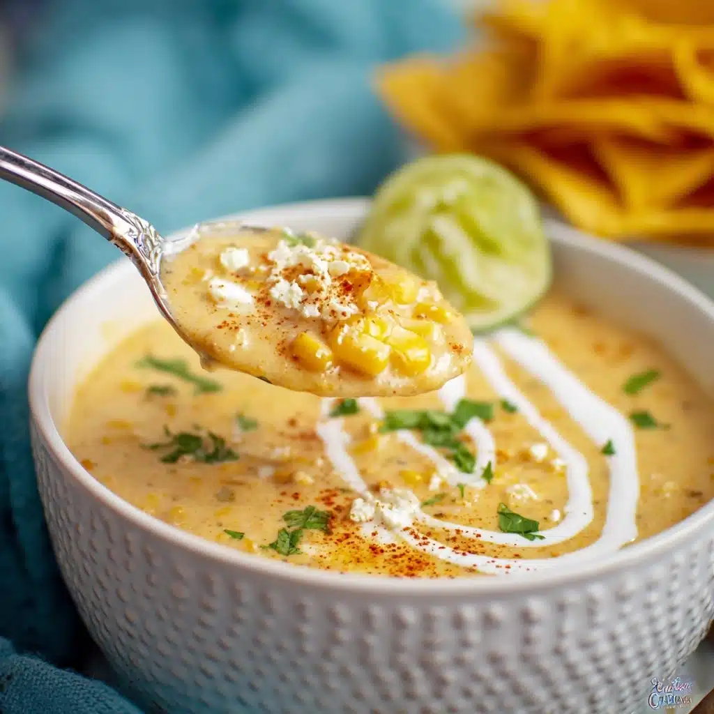 Mexican Street Corn Soup Recipe - Recipe Image