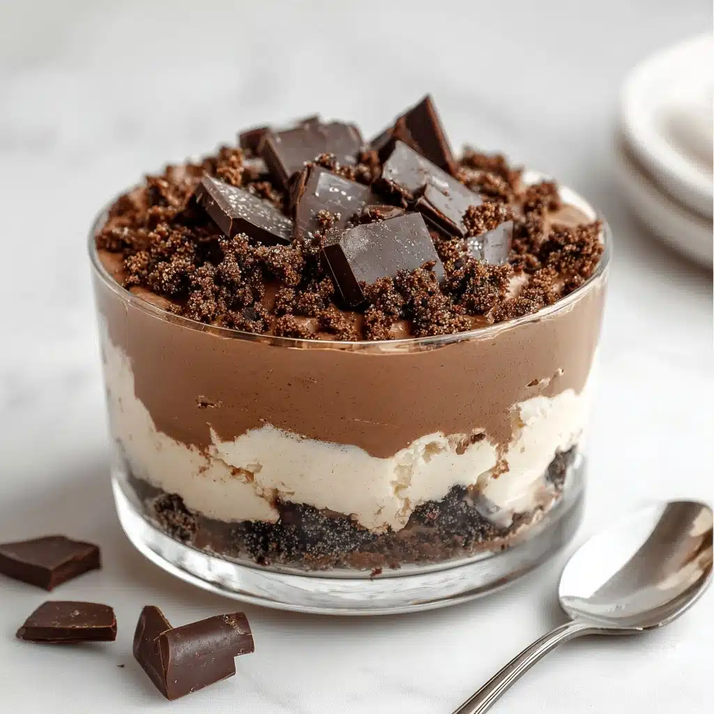 Chocolate MM Cookie Layered Dessert Recipe 5 Chocolate MM Cookie Layered Dessert Recipe - Recipe Image