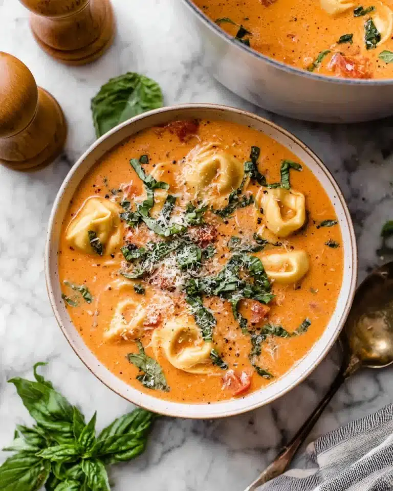 Creamy Tortellini Soup Recipe