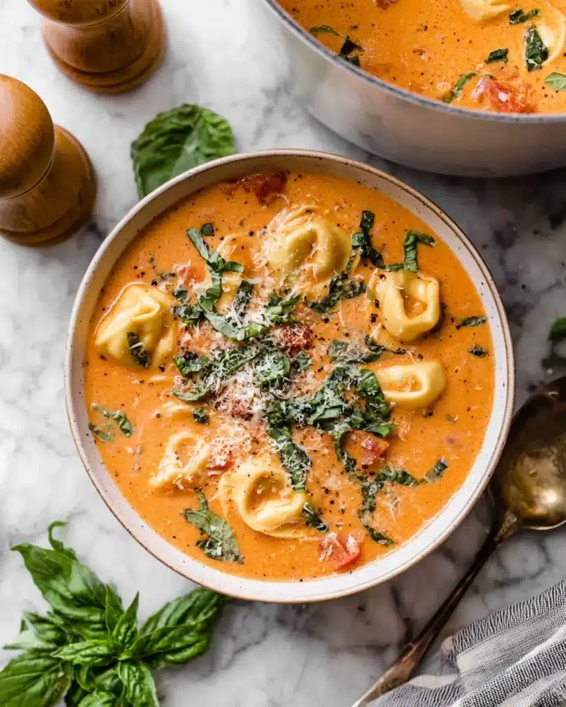 Creamy Tortellini Soup Recipe