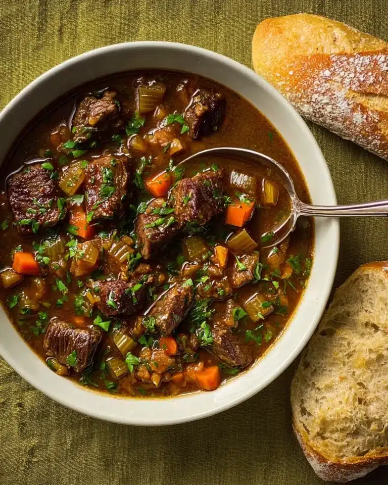Beef Barley Soup Recipe