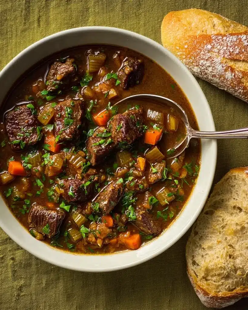 Beef Barley Soup Recipe
