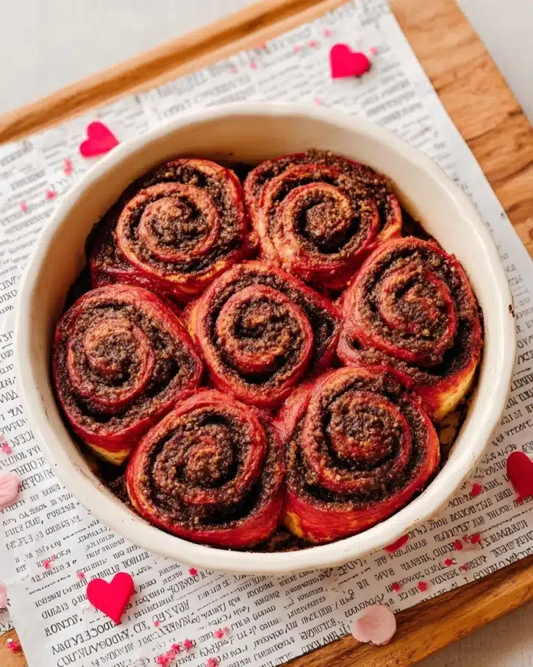 Red Velvet Cinnamon Rolls Recipe