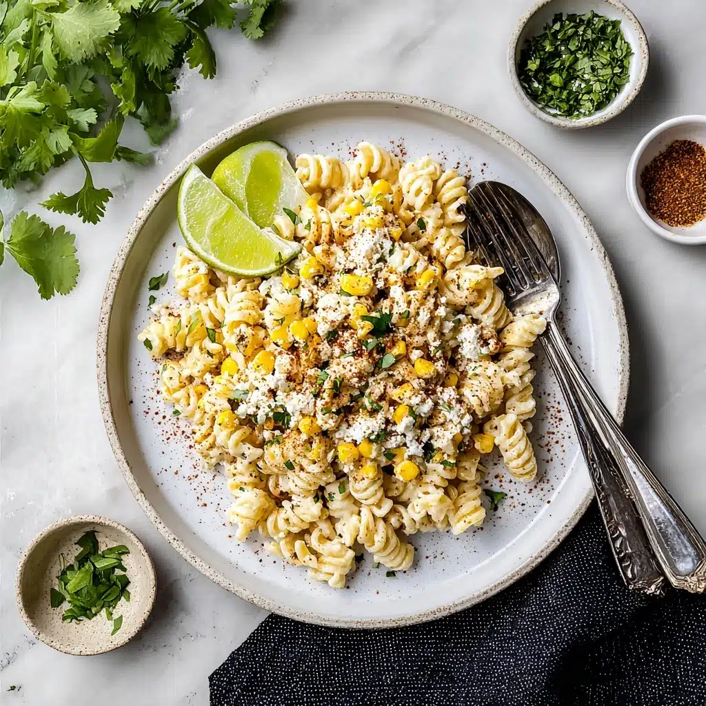 Creamy Street Corn Pasta Salad Recipe 5 Creamy Street Corn Pasta Salad Recipe - Recipe Image