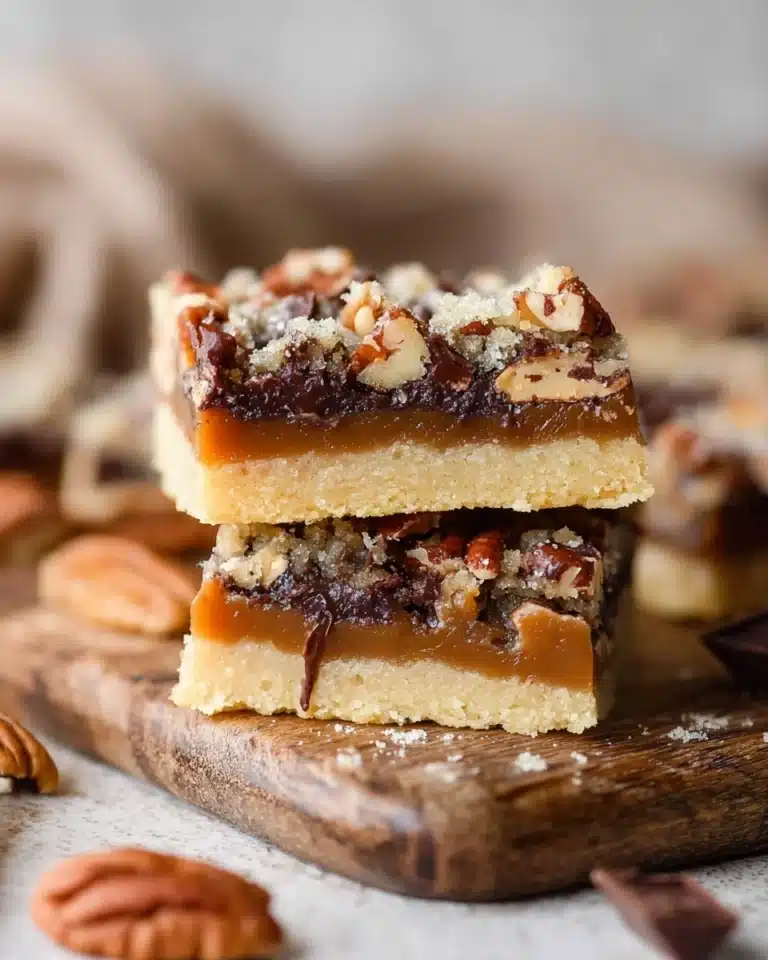 Turtle Bars Recipe