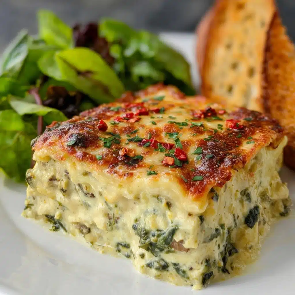 Loaded Veggie White Lasagna Recipe 2 Loaded Veggie White Lasagna Recipe - Recipe Image