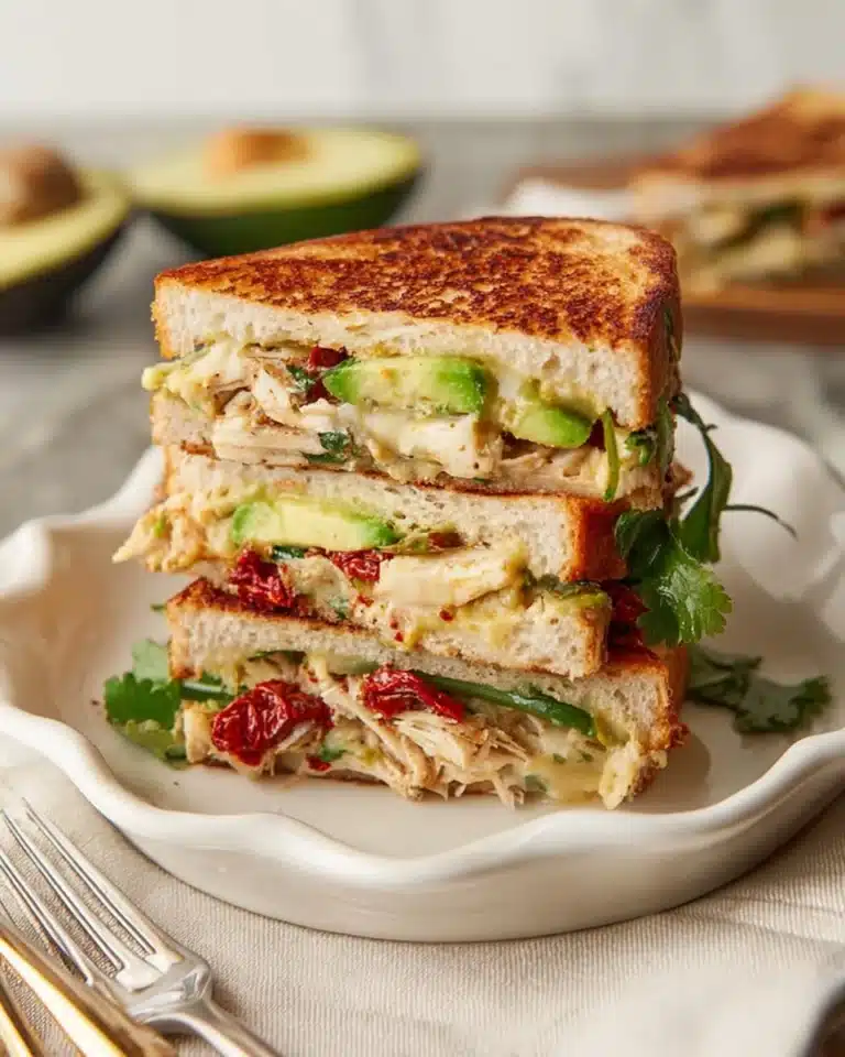 Chipotle Chicken Avocado Melt (Panera Copycat!) Recipe