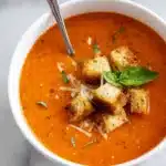 Creamy Tomato Basil Soup Recipe