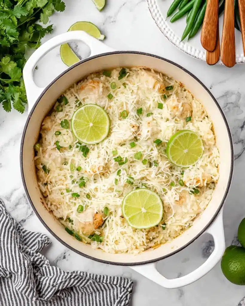 One Pot Coconut Chicken and Rice Recipe