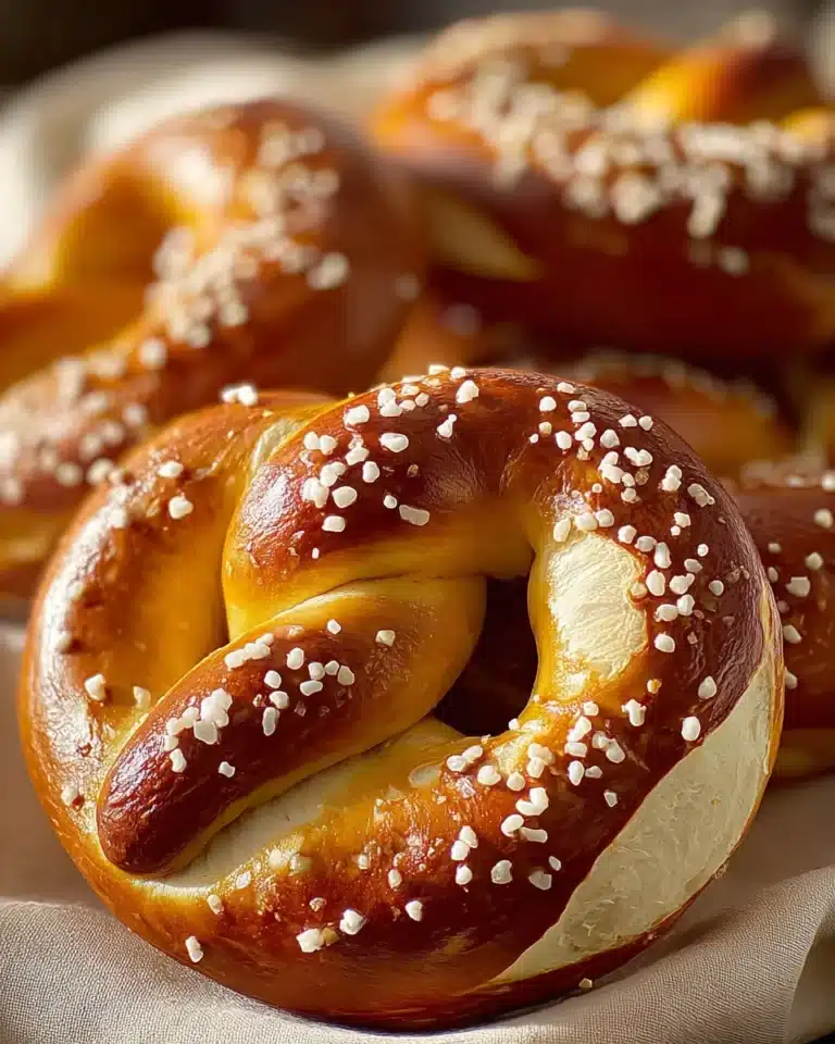 Easy Homemade Soft Pretzels Recipe