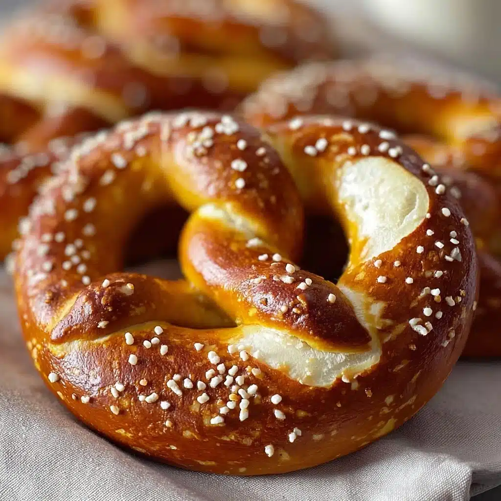 Easy Homemade Soft Pretzels Recipe - Recipe Image