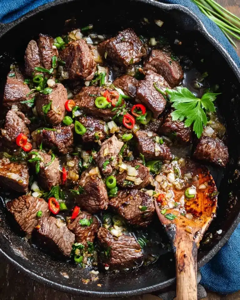 Garlic Butter Steak Bites Recipe