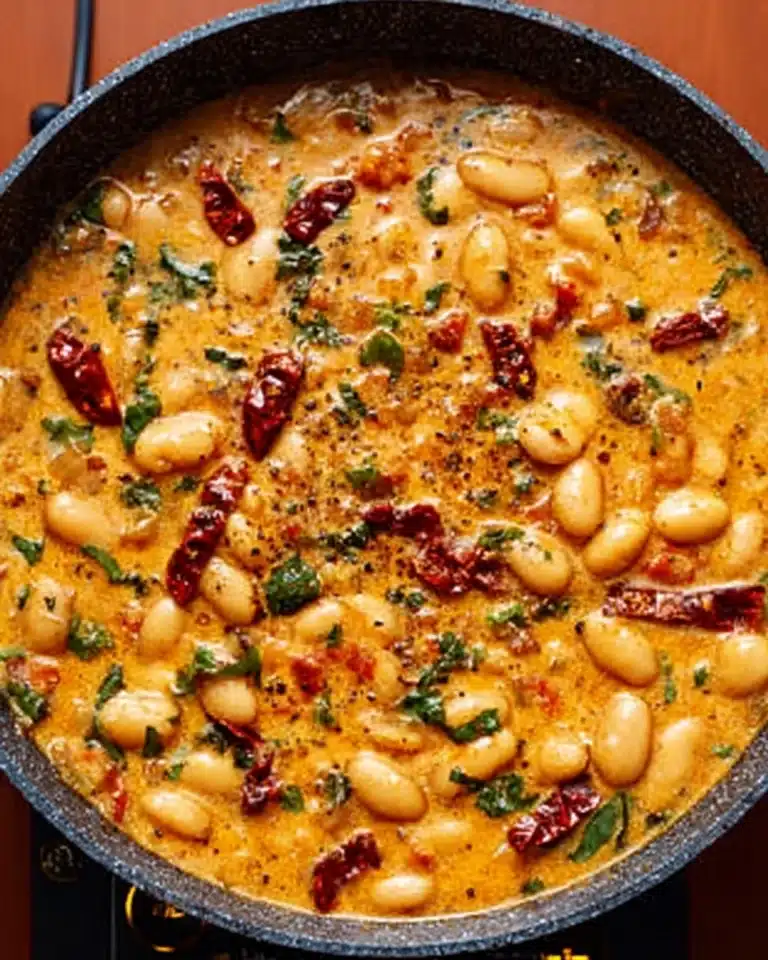 Creamy Tuscan Marry Me Butter Beans Recipe