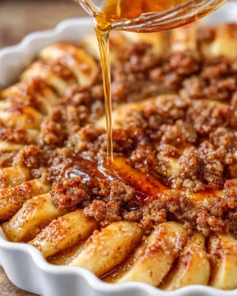 Overnight Sausage Pancake Breakfast Casserole Recipe