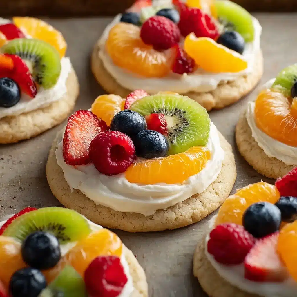 Fruit Pizza Cookies Recipe - Recipe Image