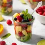 Fresh Fruit Salad Recipe (With Mint and Lime) Recipe