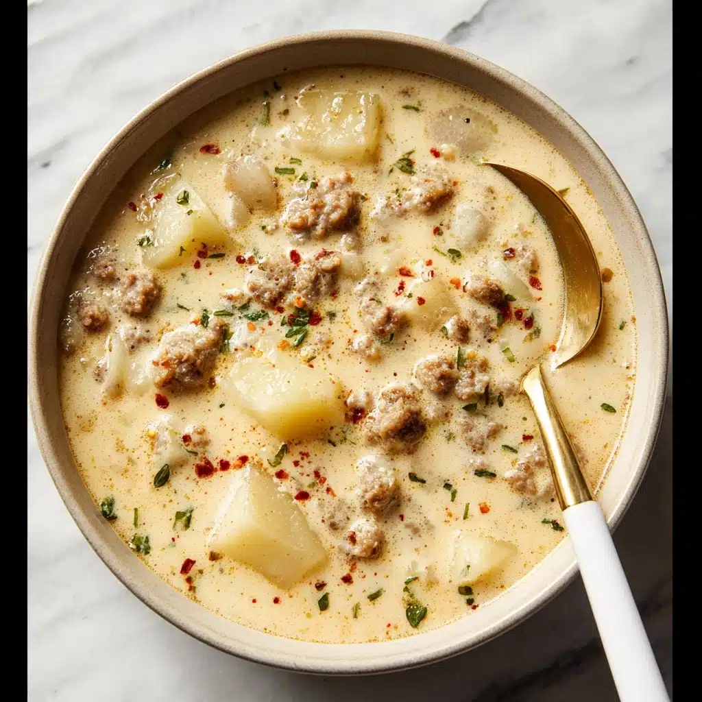 Creamy Italian Sausage Soup Recipe 4 Creamy Italian Sausage Soup Recipe - Recipe Image