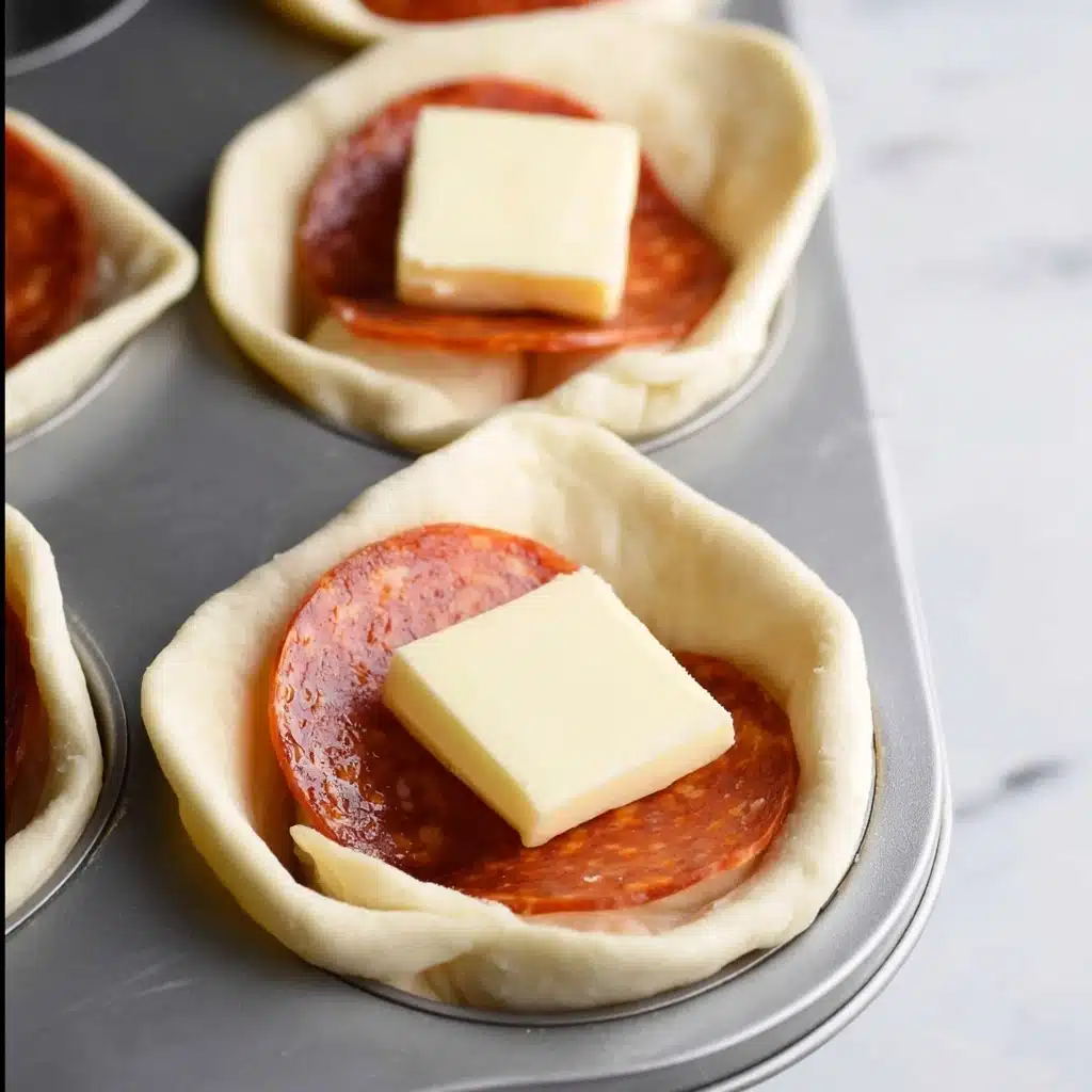 Pepperoni Cheese Pizza Bombs Recipe - Recipe Image