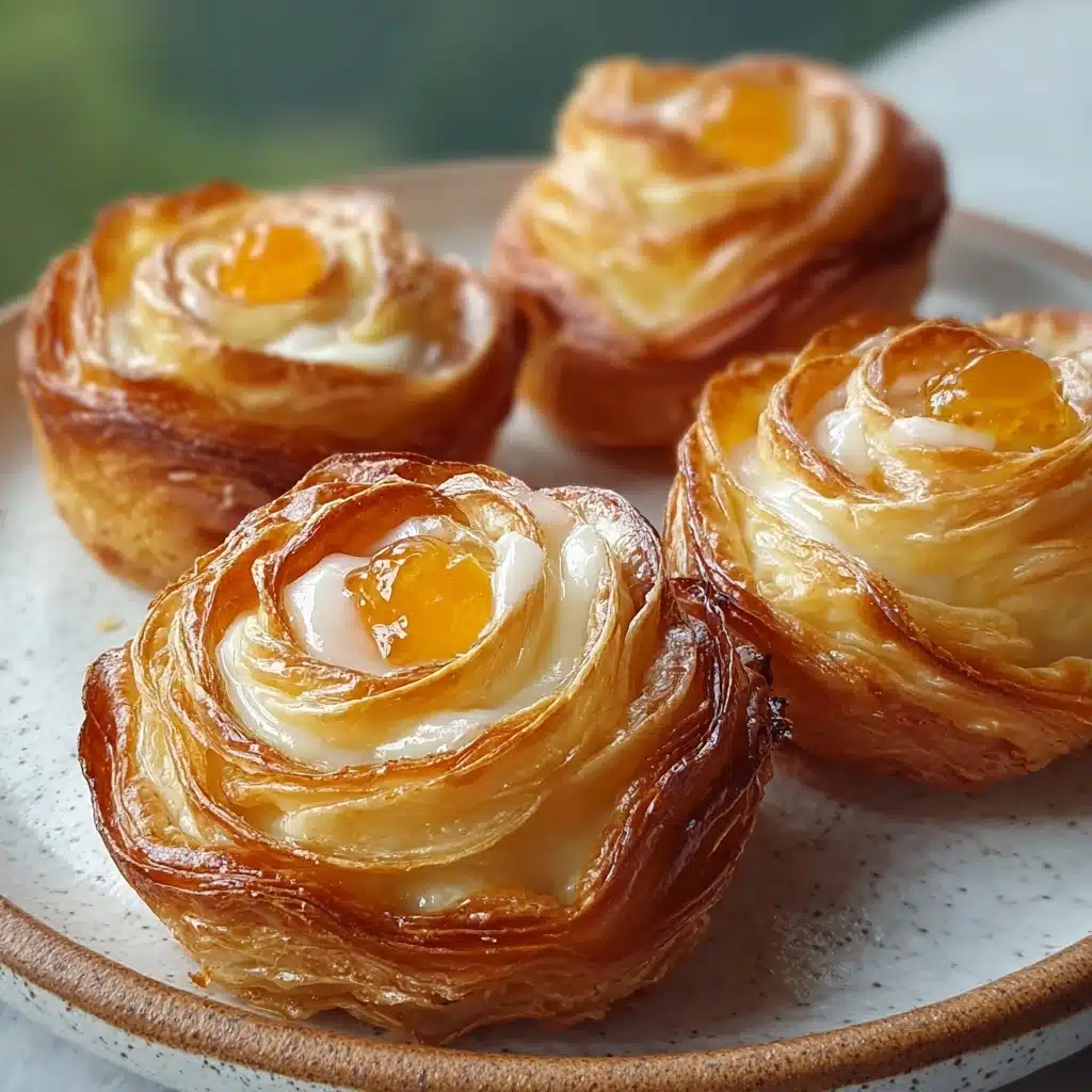 Peach Pie Cruffins Recipe 4 Peach Pie Cruffins Recipe - Recipe Image
