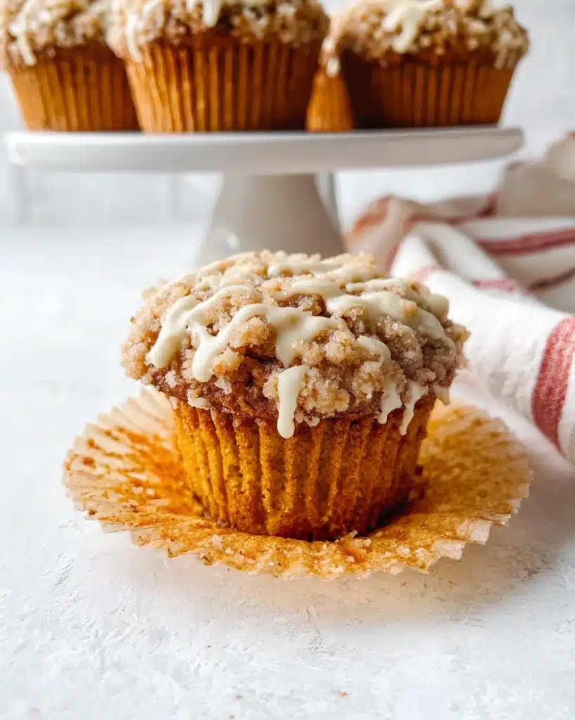 Pumpkin Cinnamon Streusel Muffins Recipe