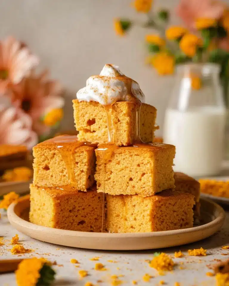 Pumpkin Cornbread with Whipped Butter Recipe