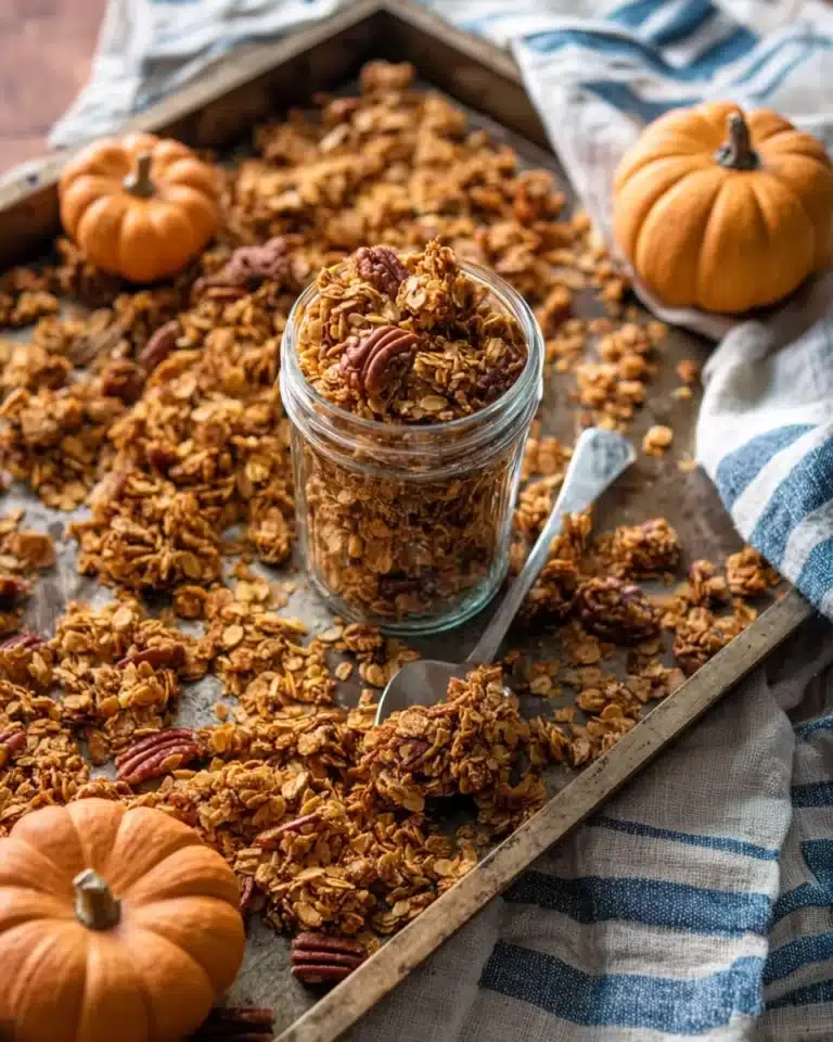 Maple Pumpkin Granola Recipe