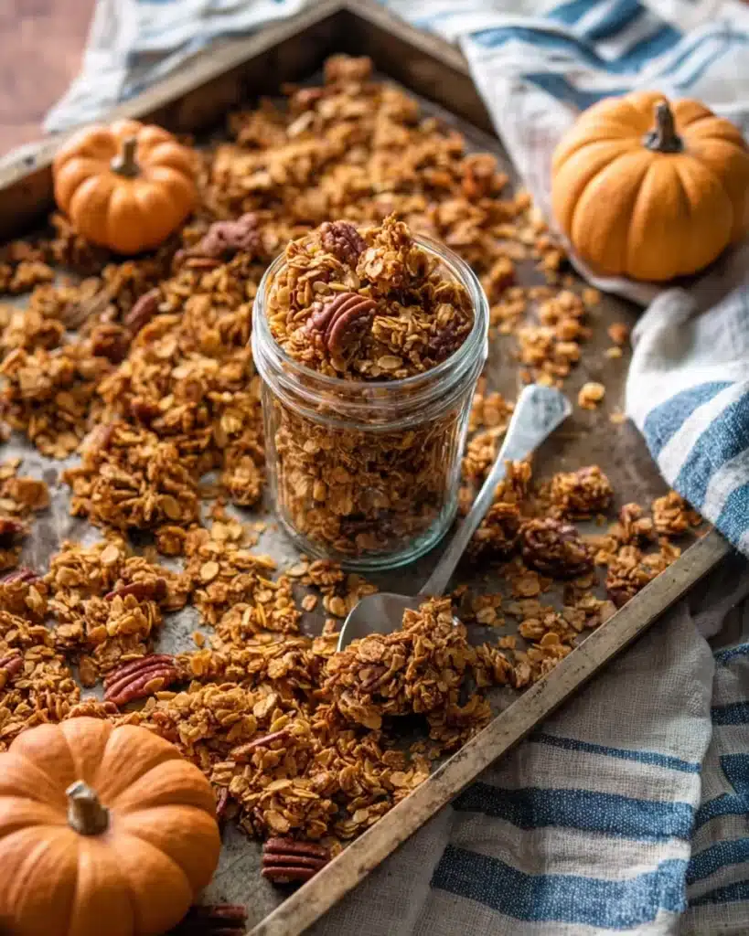 Maple Pumpkin Granola Recipe