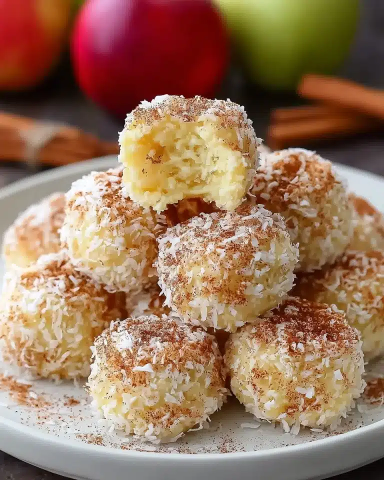 Cinnamon Apple Cottage Cheese Bites Recipe
