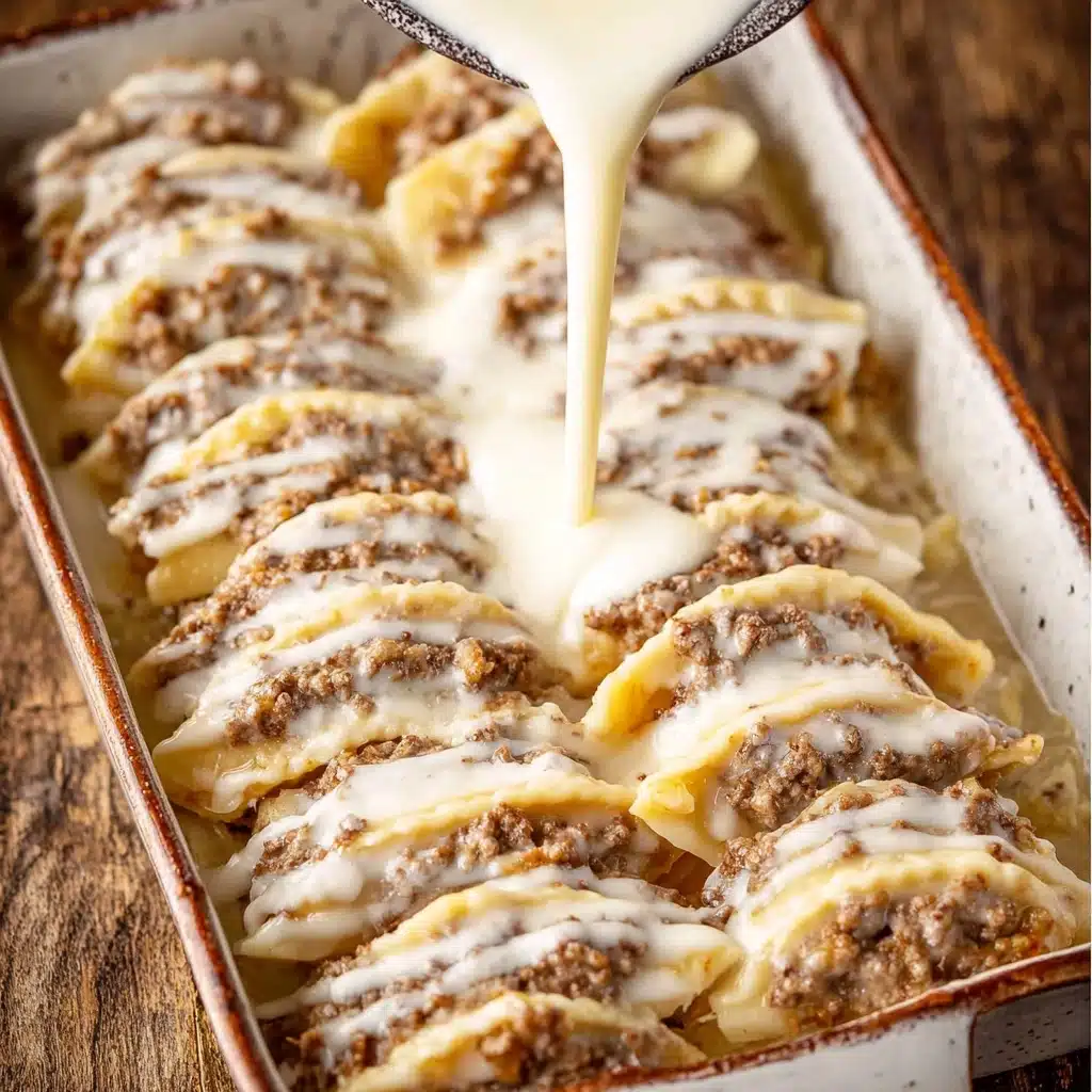 Overnight Sausage Pancake Breakfast Casserole Recipe - Recipe Image