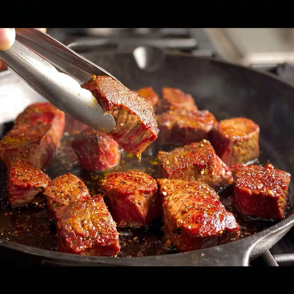 Creamy Garlic Butter Steak Bites Recipe 4 Creamy Garlic Butter Steak Bites Recipe - Recipe Image