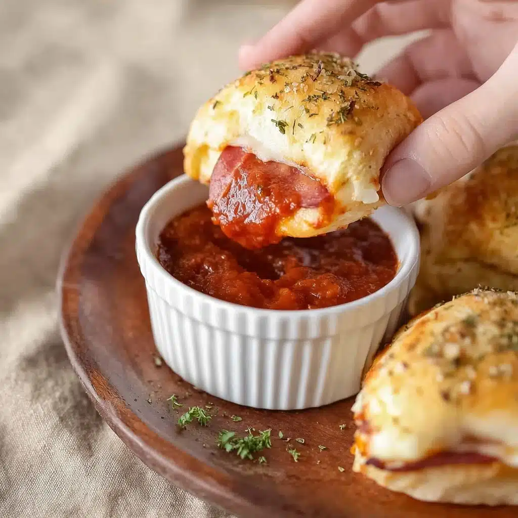 Pepperoni Cheese Pizza Bombs Recipe - Recipe Image