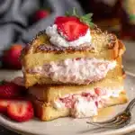Strawberry Cheesecake Stuffed French Toast Recipe