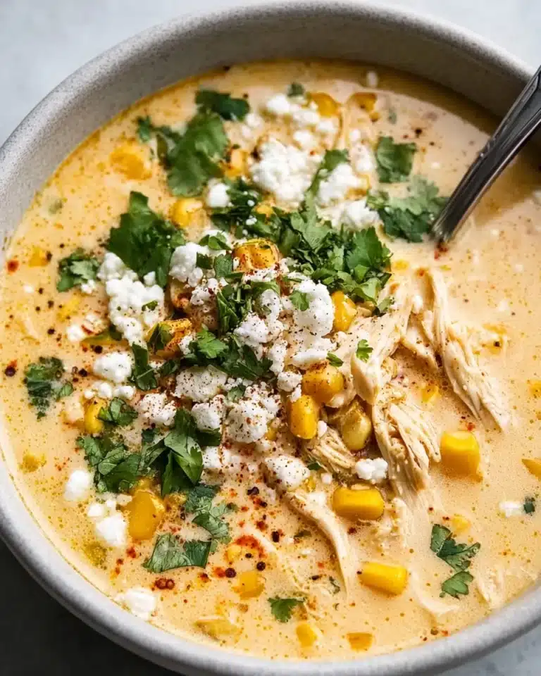 Mexican Street Corn Soup Recipe