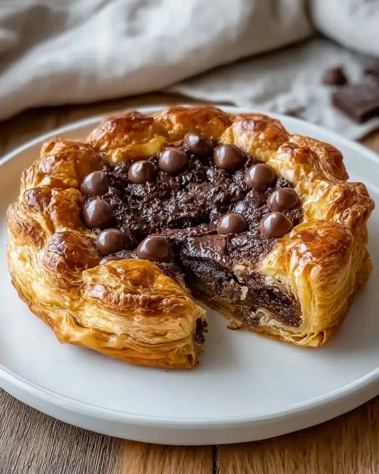 Chocolate Croissant Breakfast Bake that Everyone Loves! Recipe