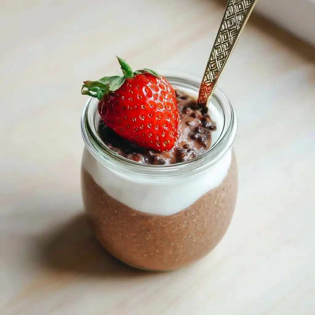 Easy Chocolate Protein Chia Seed Pudding Recipe - Recipe Image