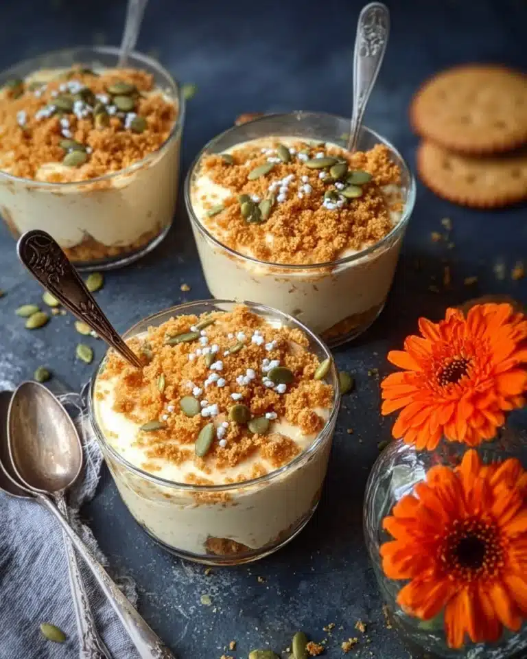 Healthy Gingersnap Pumpkin Mousse Recipe