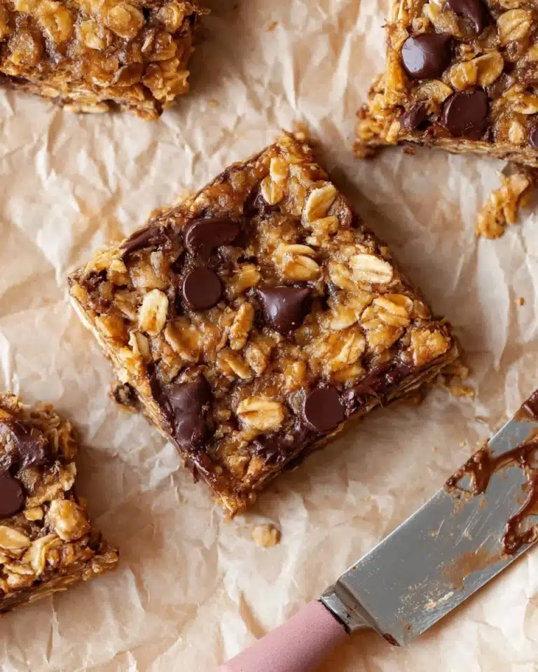 Banana Oatmeal Bars Recipe