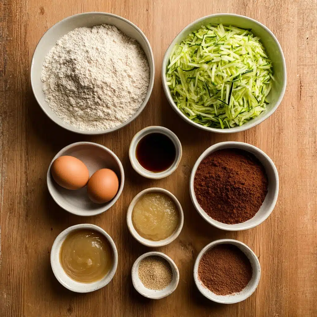 Healthy & Moist Chocolate Zucchini Muffins Recipe 4 Healthy & Moist Chocolate Zucchini Muffins Recipe - Recipe Image