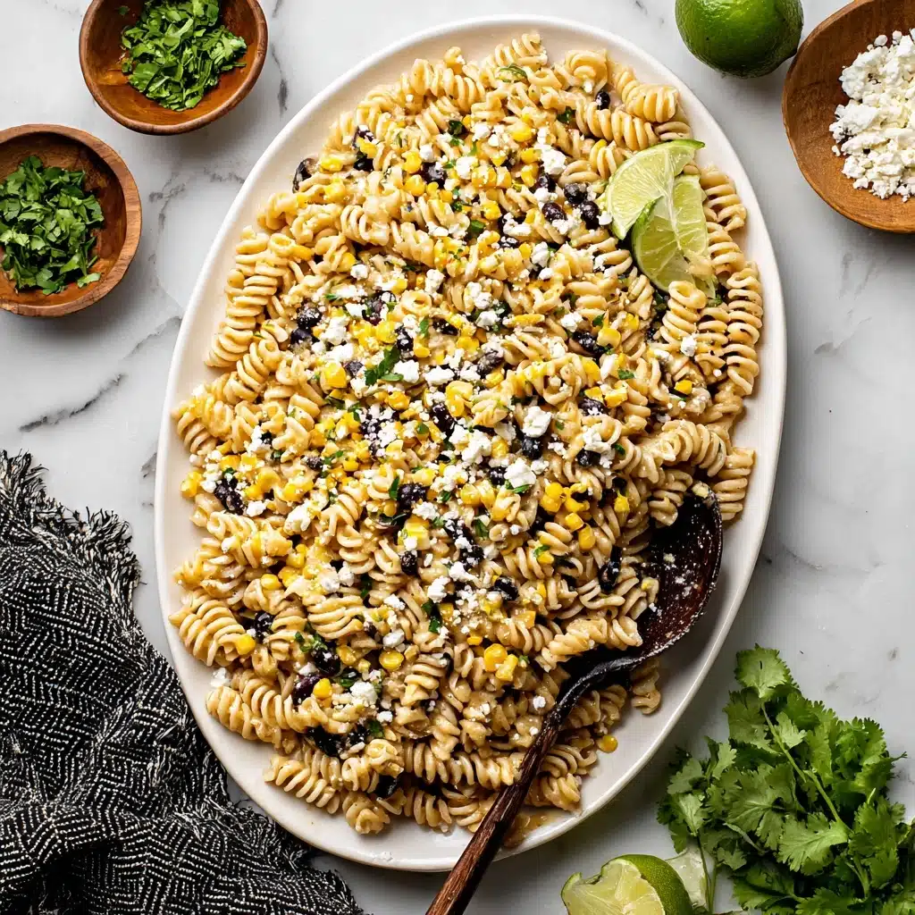Creamy Street Corn Pasta Salad Recipe 4 Creamy Street Corn Pasta Salad Recipe - Recipe Image