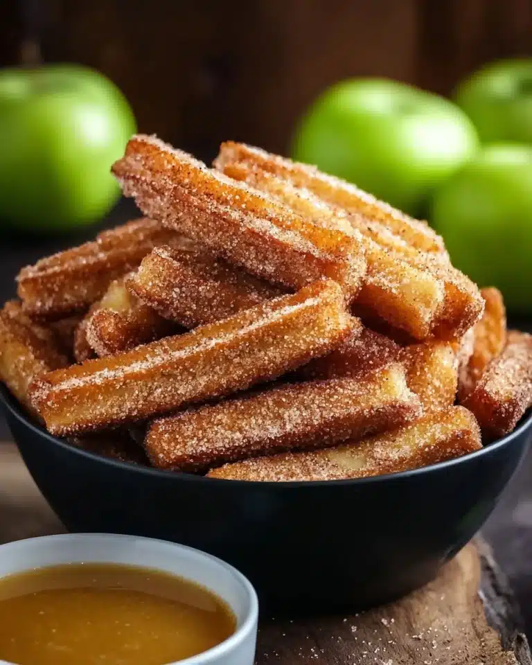 Crispy Air Fryer Apple Fries Recipe
