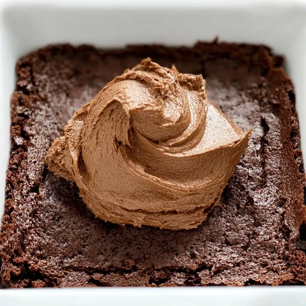Chocolate Mousse Brownies Recipe 4 Chocolate Mousse Brownies Recipe - Recipe Image
