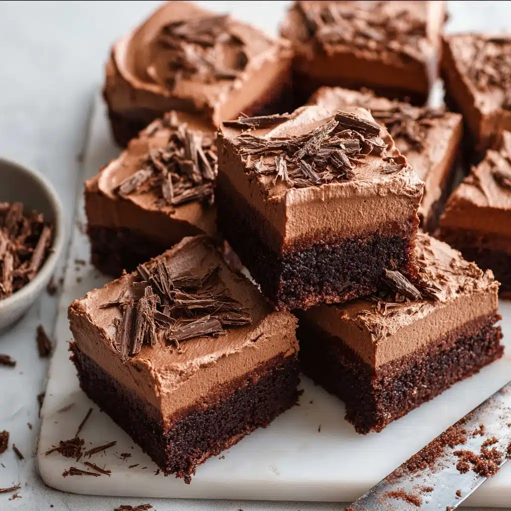 Chocolate Mousse Brownie Recipe - Recipe Image
