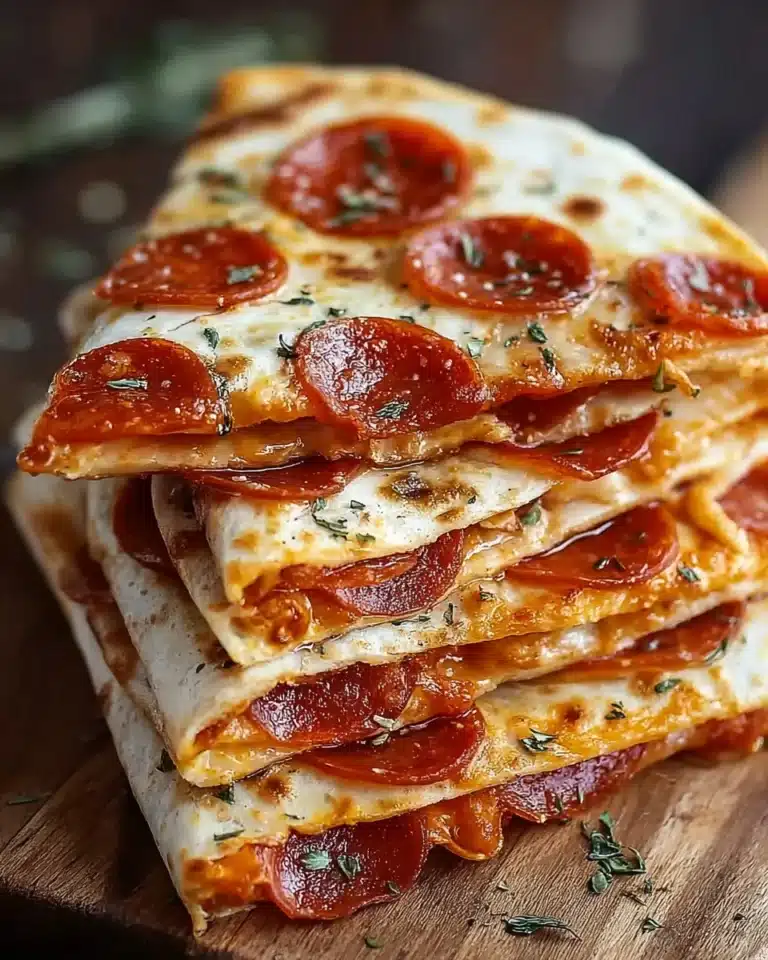 Pepperoni Pizzadillas: Quick and Delicious Recipe at Home Recipe