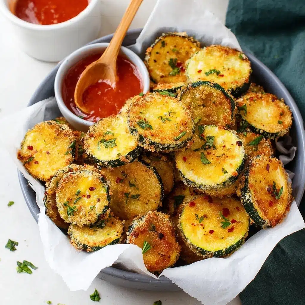 Baked Zucchini Chips Recipe 5 Baked Zucchini Chips Recipe - Recipe Image