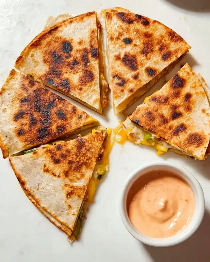 Smash Burger Quesadillas Recipe