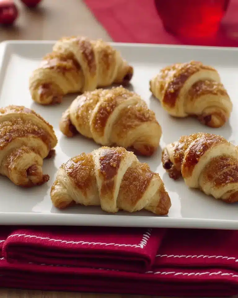 Mini Pecan Pie Crescent Poppers Recipe