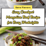 Crockpot Mongolian Beef Recipe